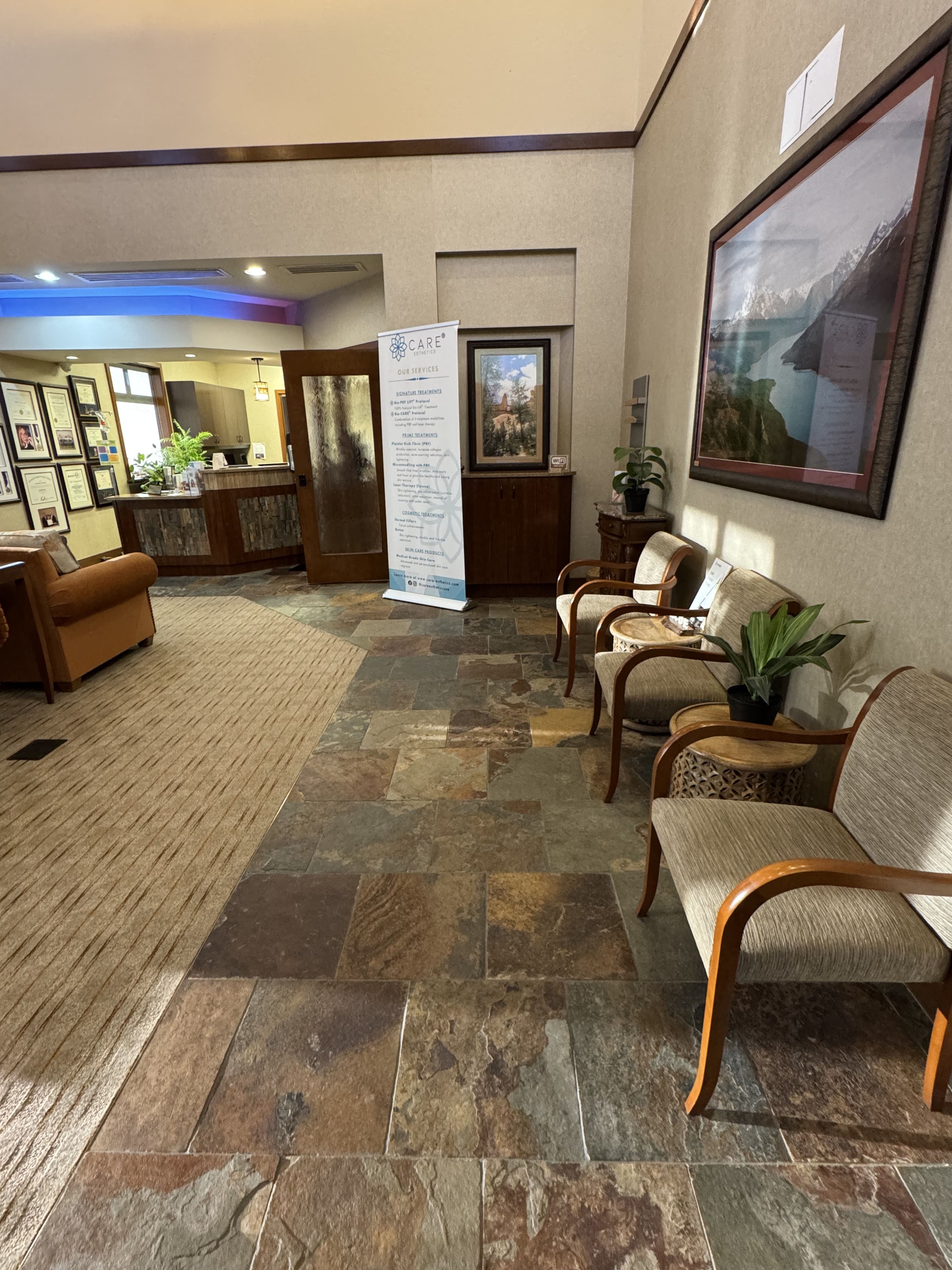 Welcoming office environment