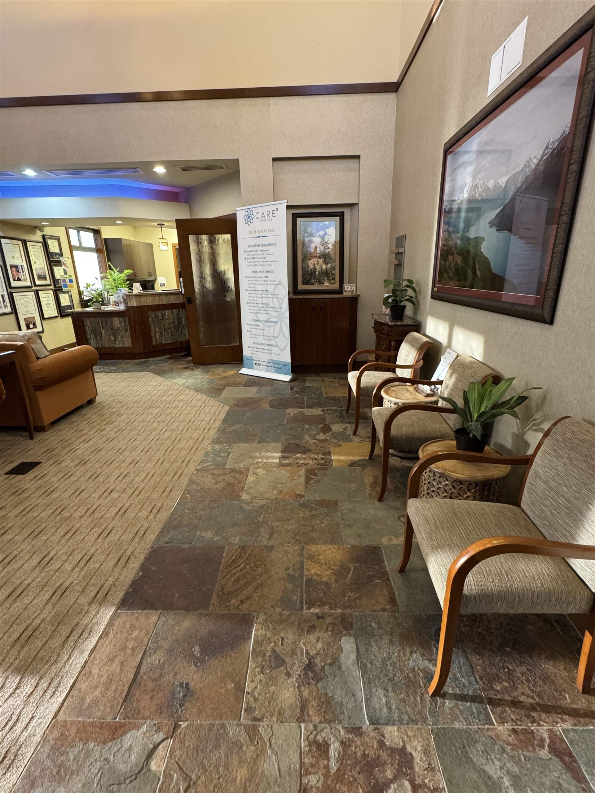 Welcoming office environment